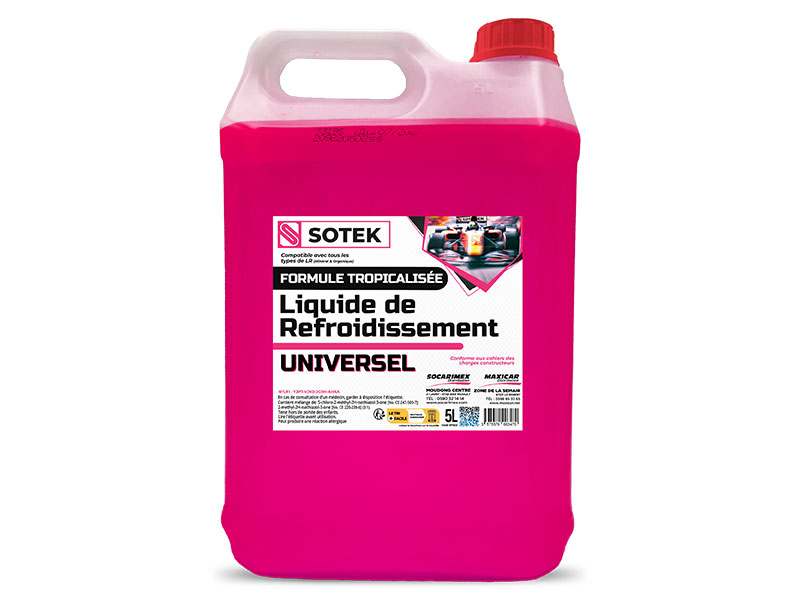 Sotek - Liquide de refroidissement rose
