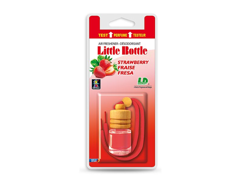LD Aromatic - Désodorisant pour voiture liquide parfum fraise