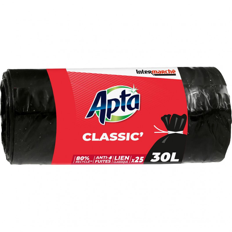 Apta - Sac poubelle classique 25x30L