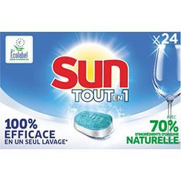 Sun - Tout-En-1 pastilles lave vaisselle Regular