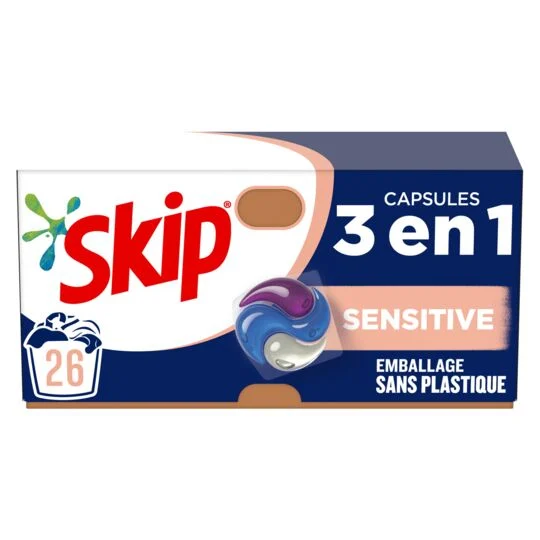 Skip - Capsules sensitive 3en1 x26