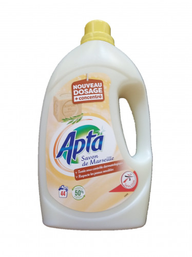Lessive liquide recharge savon de marseille 1,85L APTA - KIBO