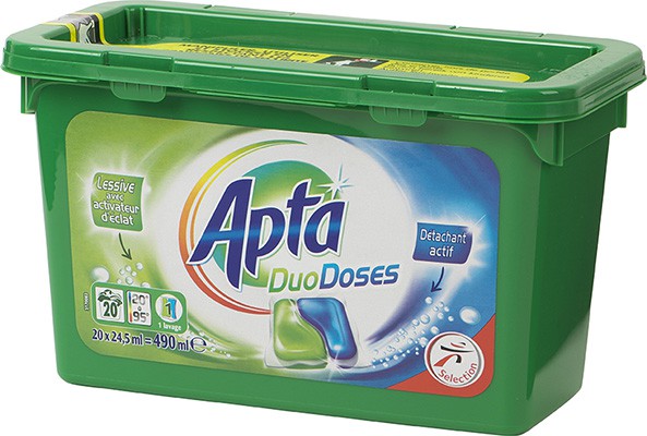 Apta - Capsules de lessive DuoDoses