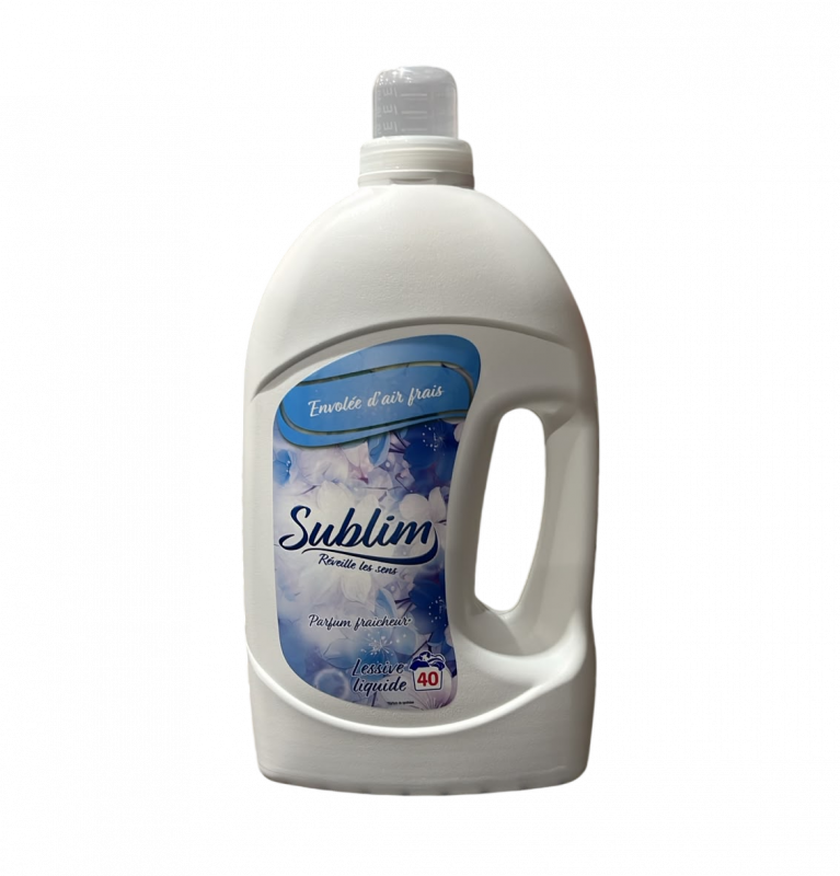 Sublim - Lessive liquide Envolée d'air frais 40D