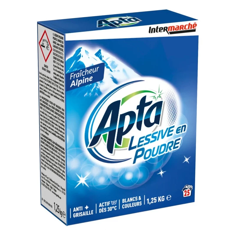 Apta - Lessive en poudre fresh 25D