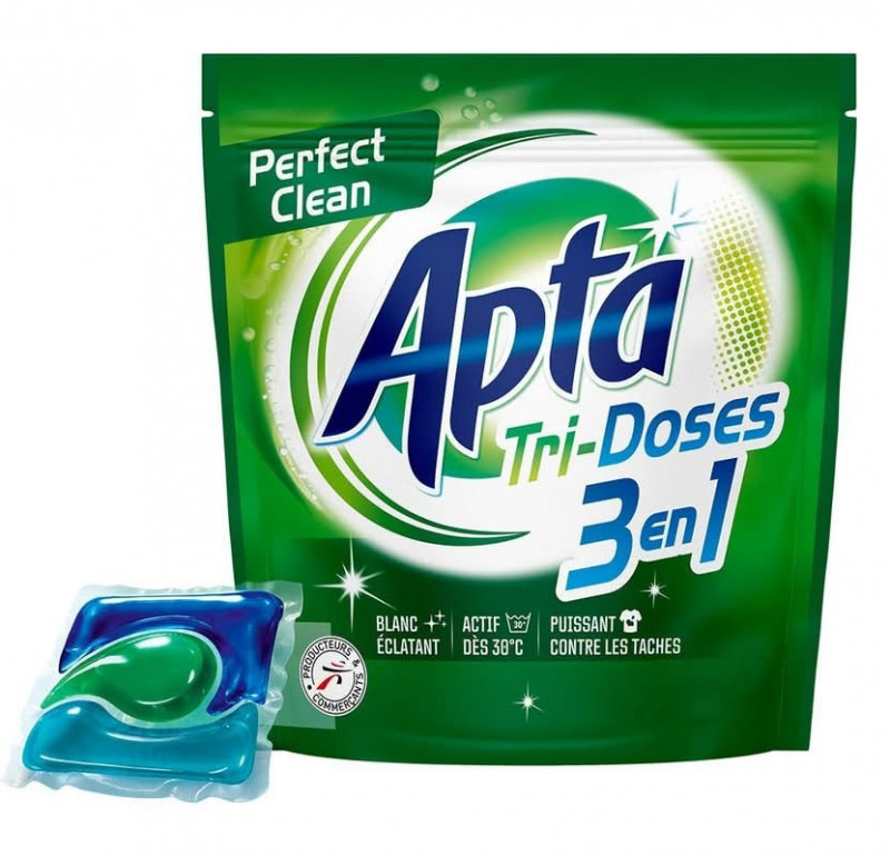 Apta - Lessive pods tri PERFECT CLEAN  x20
