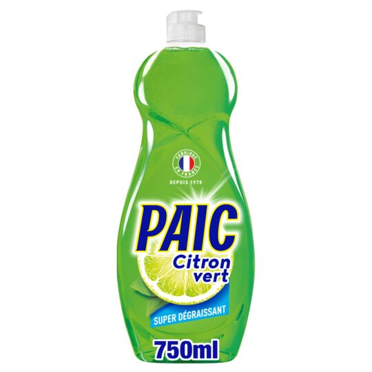 Paic - Liquide vaisselle super dégraissant citron vert