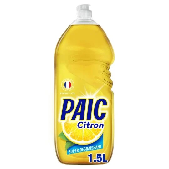 Paic - Liquide vaisselle super dégraissant citron