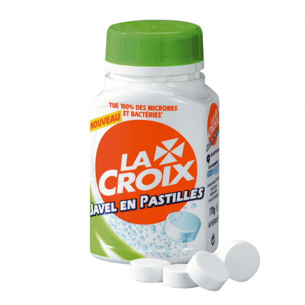 La Croix - Javel en pastilles parfum eucalyptus X40