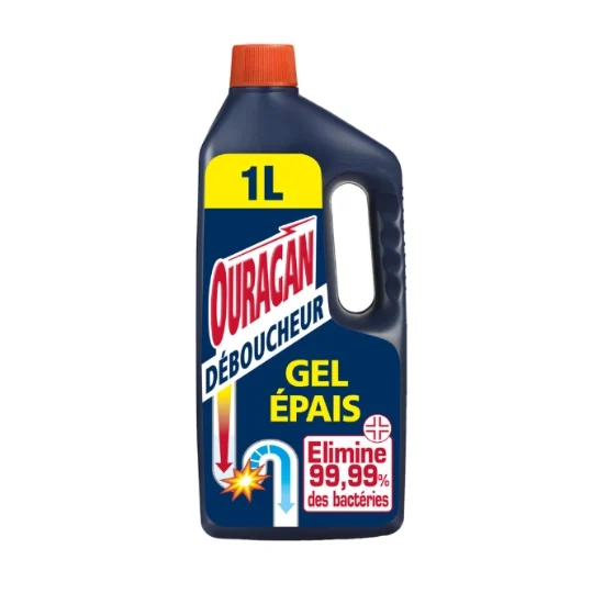 Ouragan - Déboucheur Gel Épais 1L