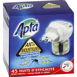 Apta - Diffuseur électrique et recharge liquide anti-moustiques