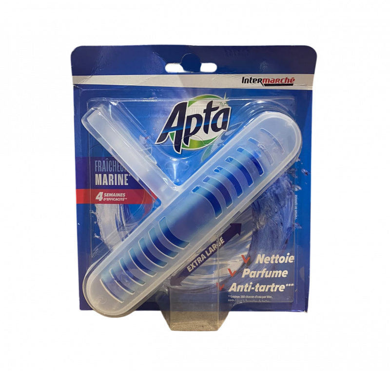 Apta - Bloc WC extra large fraîcheur marine
