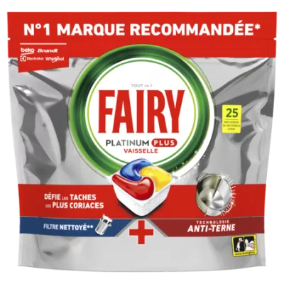 Fairy - Tablettes platinum citron 25D