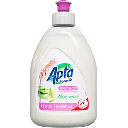 Apta - Liquide vaisselle peaux sensibles à l'aloe vera