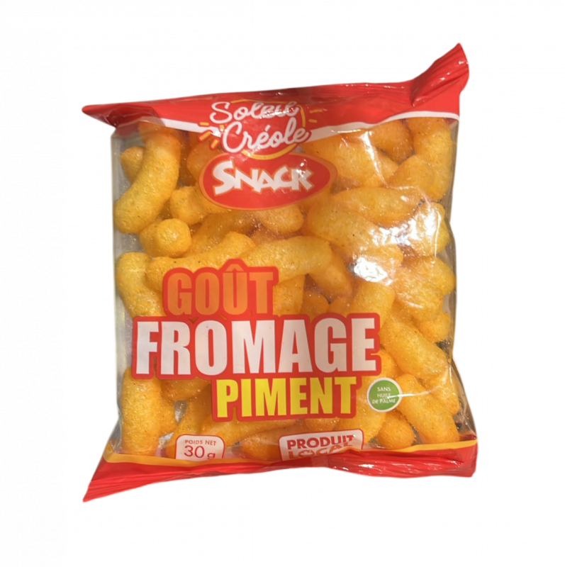 Soleil Créole - Snack goût fromage/piment