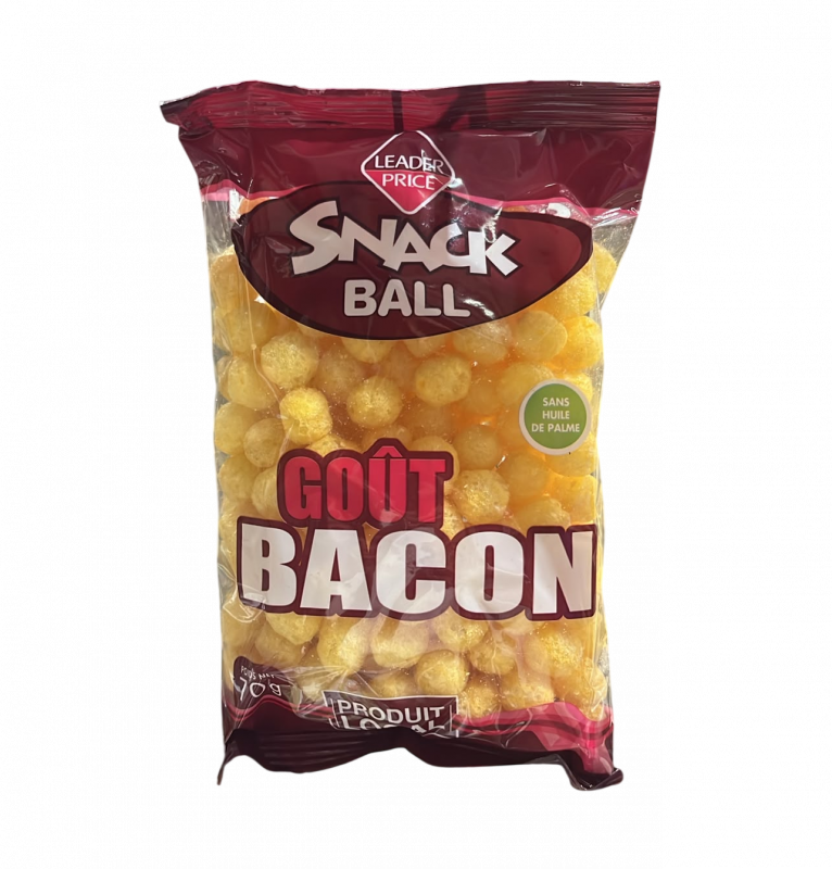 Leader Price - Snack goût bacon 70g