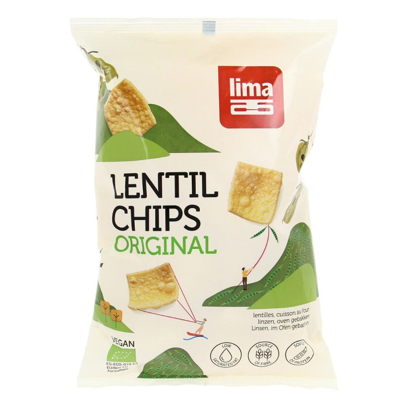 Lima - Chips lentilles au chili Bio