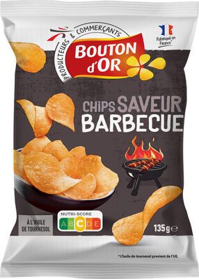 Bouton d'Or - Chips saveur barbecue