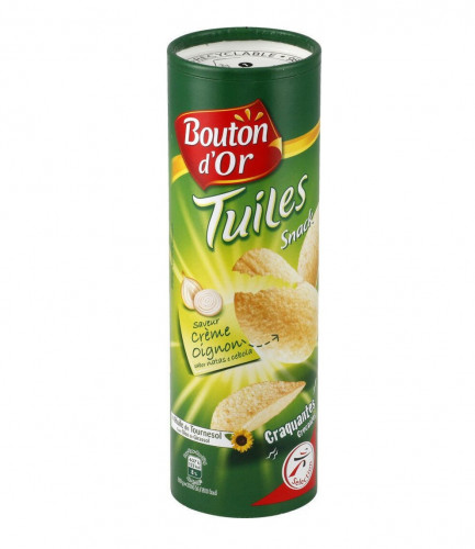 Bouton d'Or - Tuiles crème oignon 170g