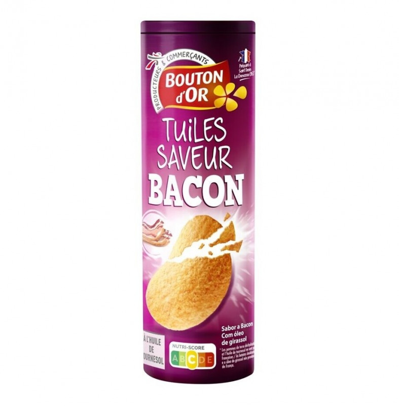 Bouton d'Or - Tuiles saveur bacon