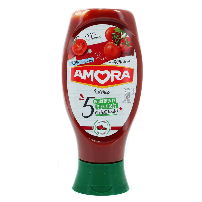 Amora - Ketchup 5 ingrédients