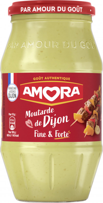 Amora - Moutarde de Dijon fine et forte