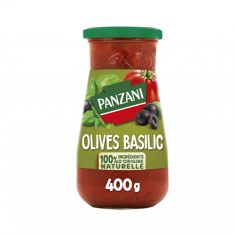 Panzani - Sauce tomate olive/basilic 400G