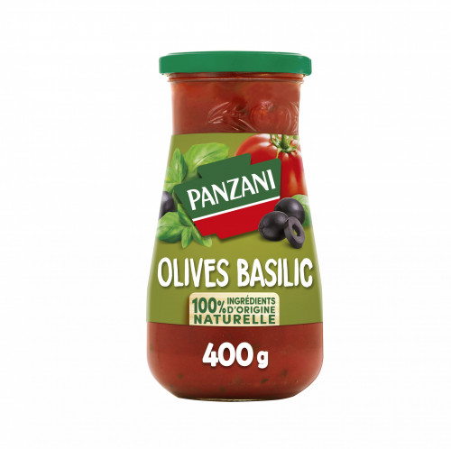 Panzani - Sauce tomate olive/basilic 400G