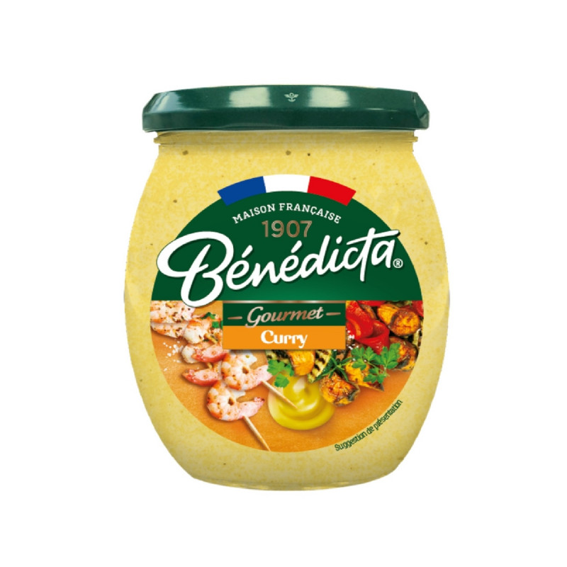 Bénédicta - Sauce gourmet au curry 270g