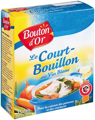 Bouton d'Or - Court-bouillon au vin blanc