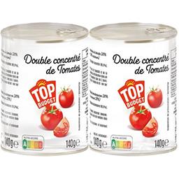 Concentré de tomate : double ou triple, en tube, fait maison