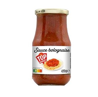 Top Budget - Sauce bolognaise bolognaise 420g