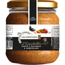 Fiorini - L'Ensoleillée sauce 3 poivrons & aubergines
