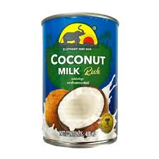 Elephant and sun - Lait de coco