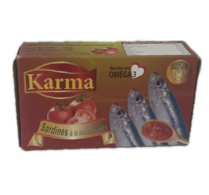 Karma - Sardines à la tomate