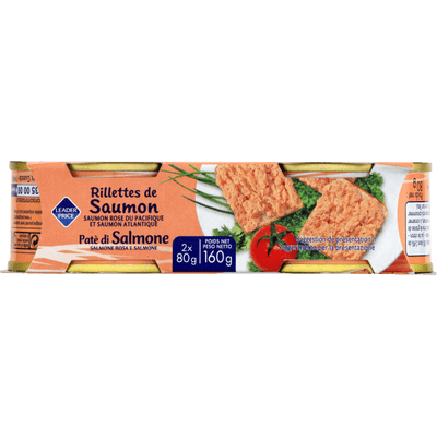 Leader Price - Rillettes de saumon