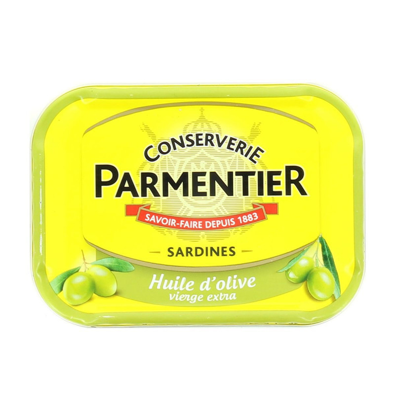 Parmentier - Sardine à l'huile d'olive