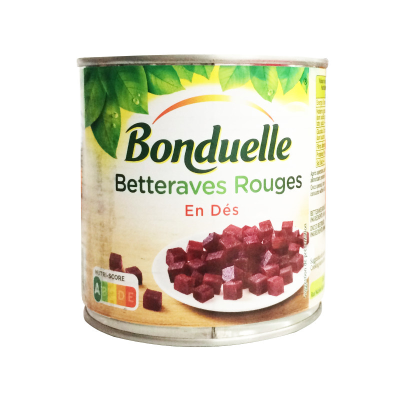 Bonduelle - Betteraves rouges en dés