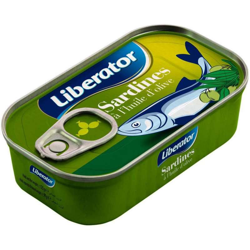 Liberator - Sardines à l'huile d'olive