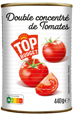 Top Budget - Double concentré de tomates