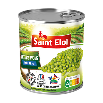 Saint Eloi - Petits pois très fins à l'étuvée