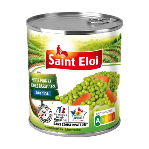 Saint Eloi - Petits pois très fins et carottes à l'étuvée