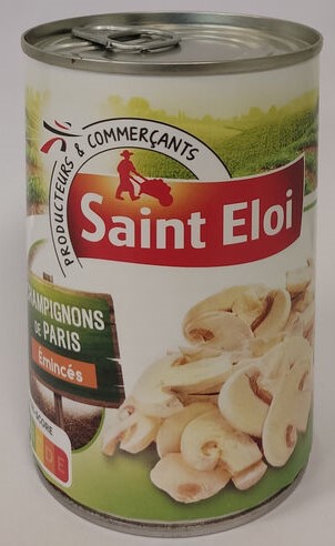 Saint Eloi - Champignons de Paris émincés