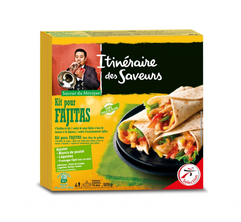 Itinéraire des Saveurs - Saveur du Mexique - Kit pour Fajitas