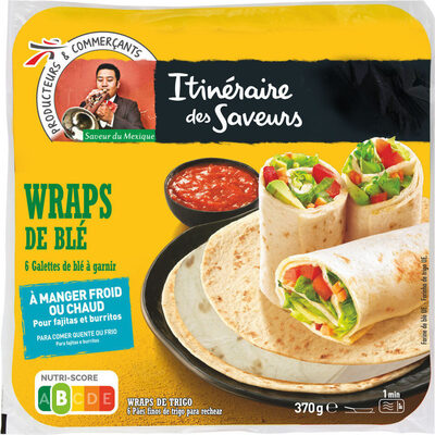 Itinéraire des saveurs -  Wraps de blé x6