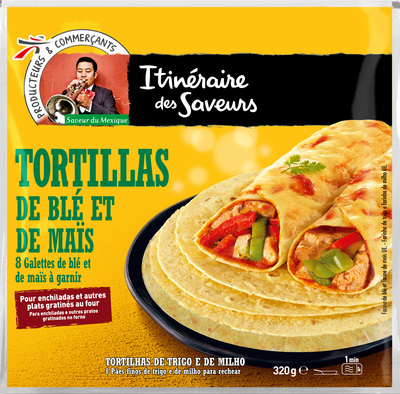 Itinéraire des Saveurs - Tortillas de blé et de maïs