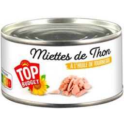 Top Budget - Miettes de thon à l'huile de tournesol