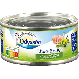 Odyssée - Thon entier à l'huile d'olive vierge extra