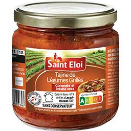 Saint Eloi - Tajine de légumes grillés coriandre et raisins secs