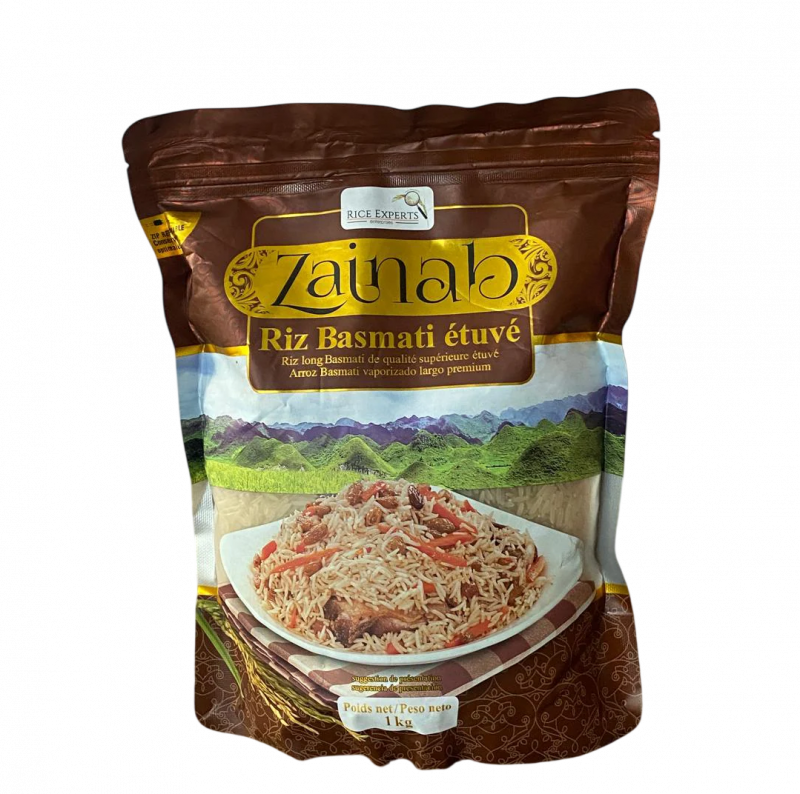 Zainab - Riz basmati étuvé 1kg